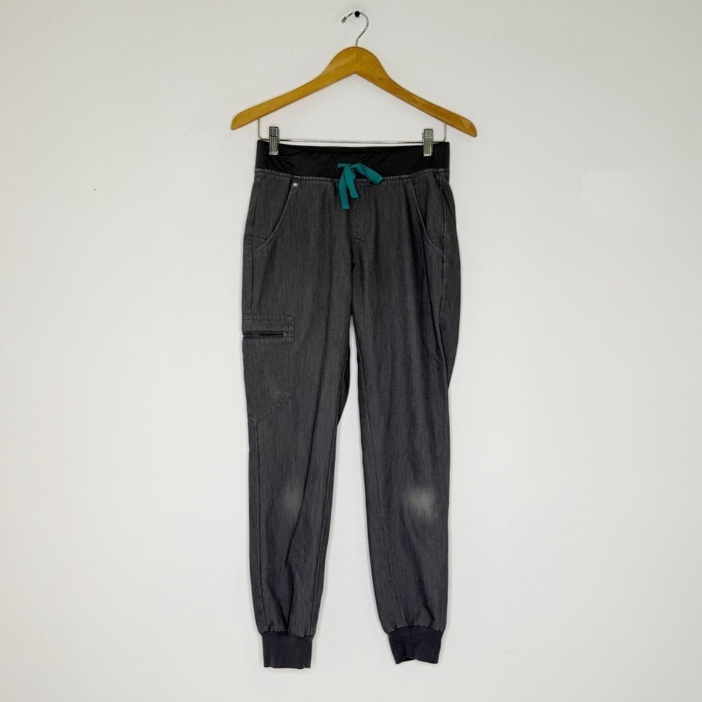 FIGS Zamora Jogger Scrub Pants XS Technical Collection Gray Style W18SW2005